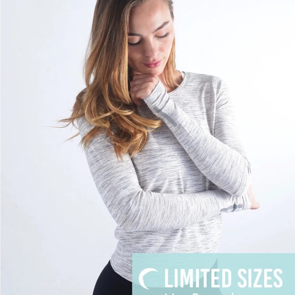 Ash Split Back Long Sleeve T